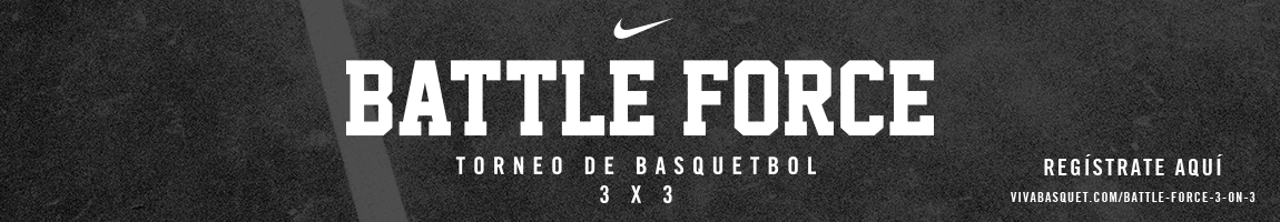 Battle Force Torneo de Basquetbol 3 X 3. La batalla está por comenzar