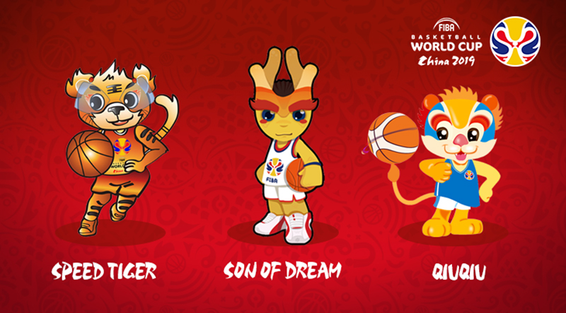 Los fans elegirán a la mascota de la Copa del Mundo FIBA 2019