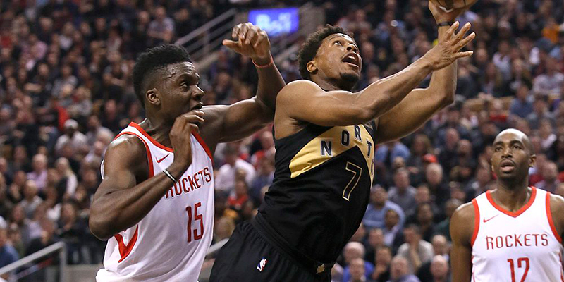 Duelo de poder entre Raptors y Rockets