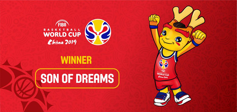 Son of Dreams la mascota del Mundial China 2019
