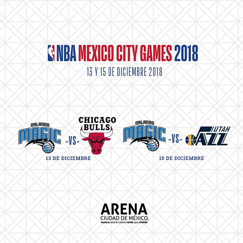 Aparten diciembre que vuelve la NBA a México