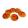 portavasos de vidrio con diseño de balon a la venta en viva basquet tienda foto 2