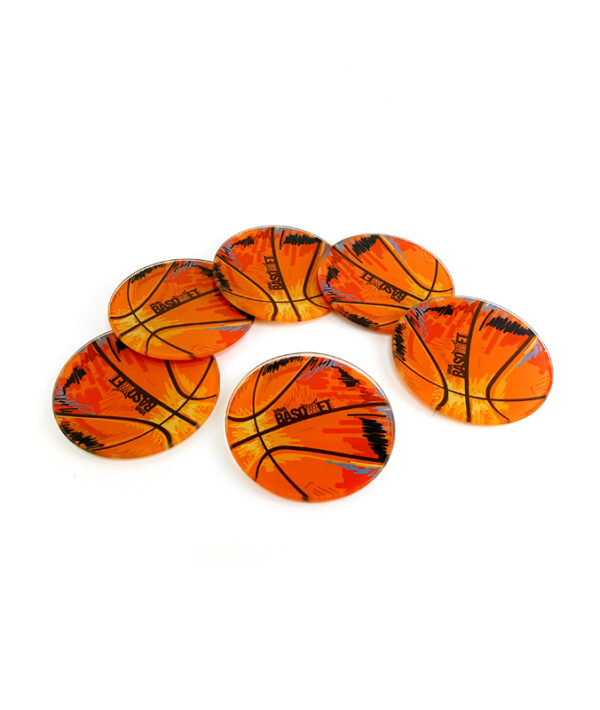 portavasos de vidrio con diseño de balon a la venta en viva basquet tienda foto 2