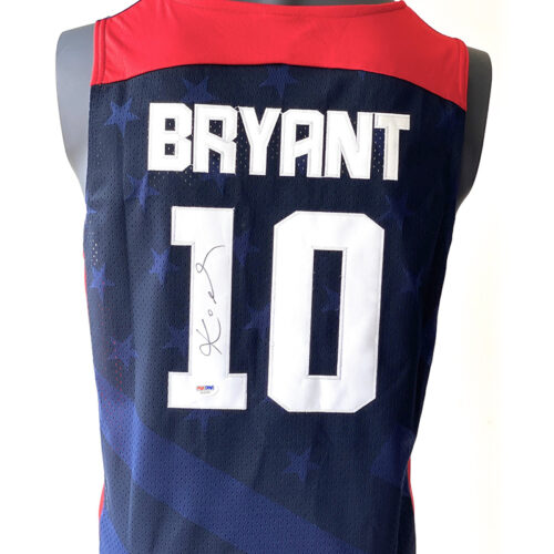 Jerey original USA firmado por Kobe Bryant