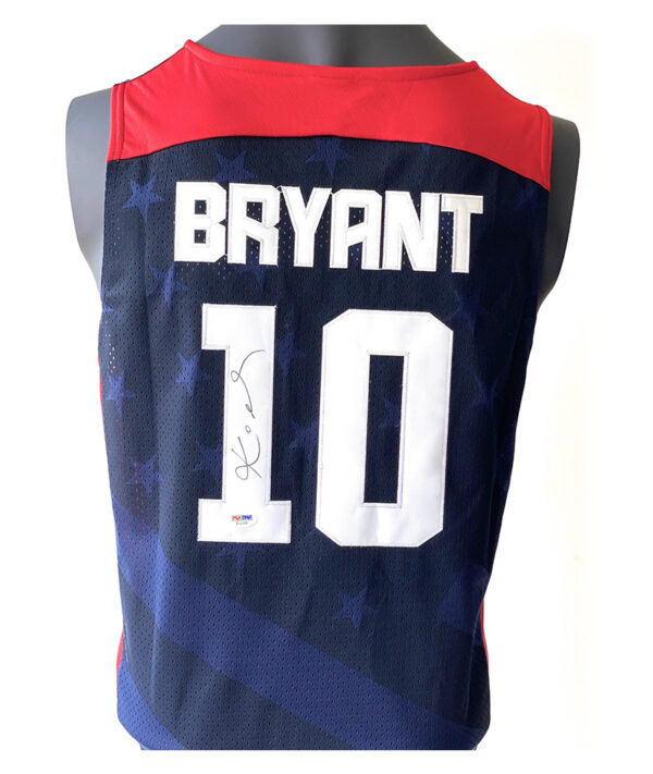 Jerey original USA firmado por Kobe Bryant