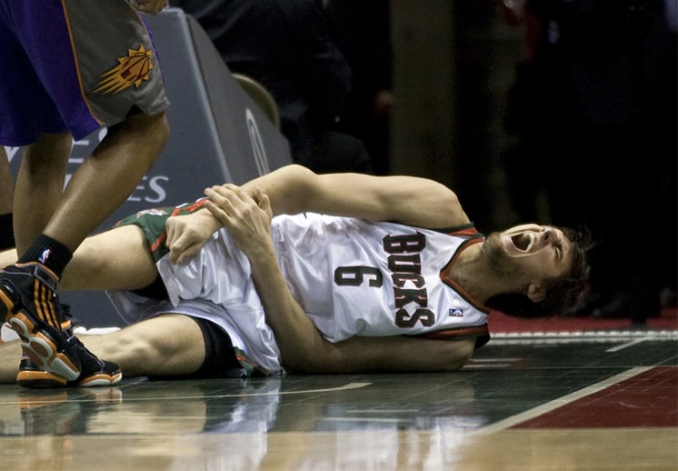 Terribles lesiones en la NBA