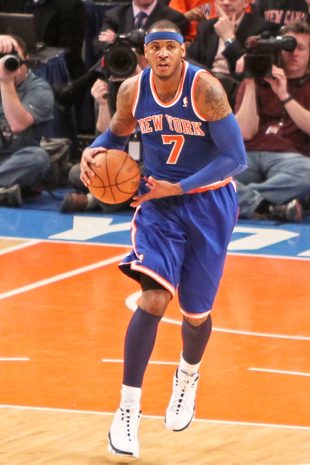 Carmelo Anthony jugador de basquetbol