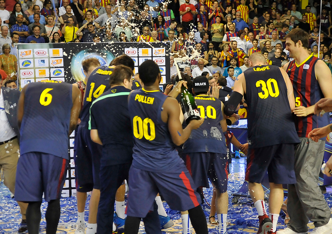 El Barcelona es campeón de la liga endesa en viva basquet