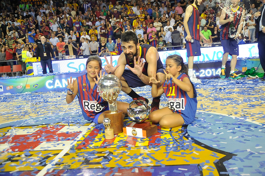 El Barcelona es campeón de la liga endesa en viva basquet