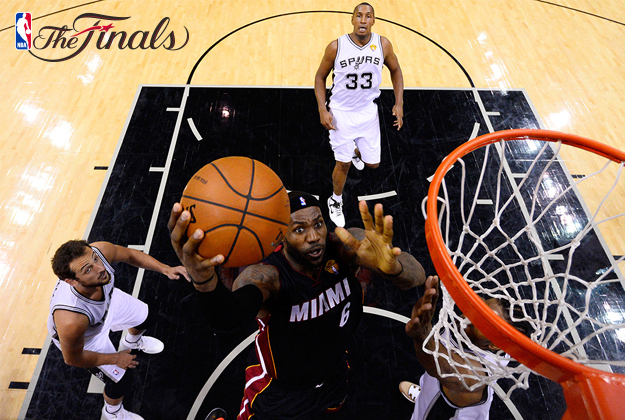 2014 NBA Finals - Game Two lebron james en viva basquet