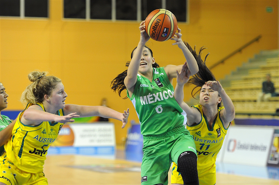 seleccion femenil mexicana sub 17 en viva basquet