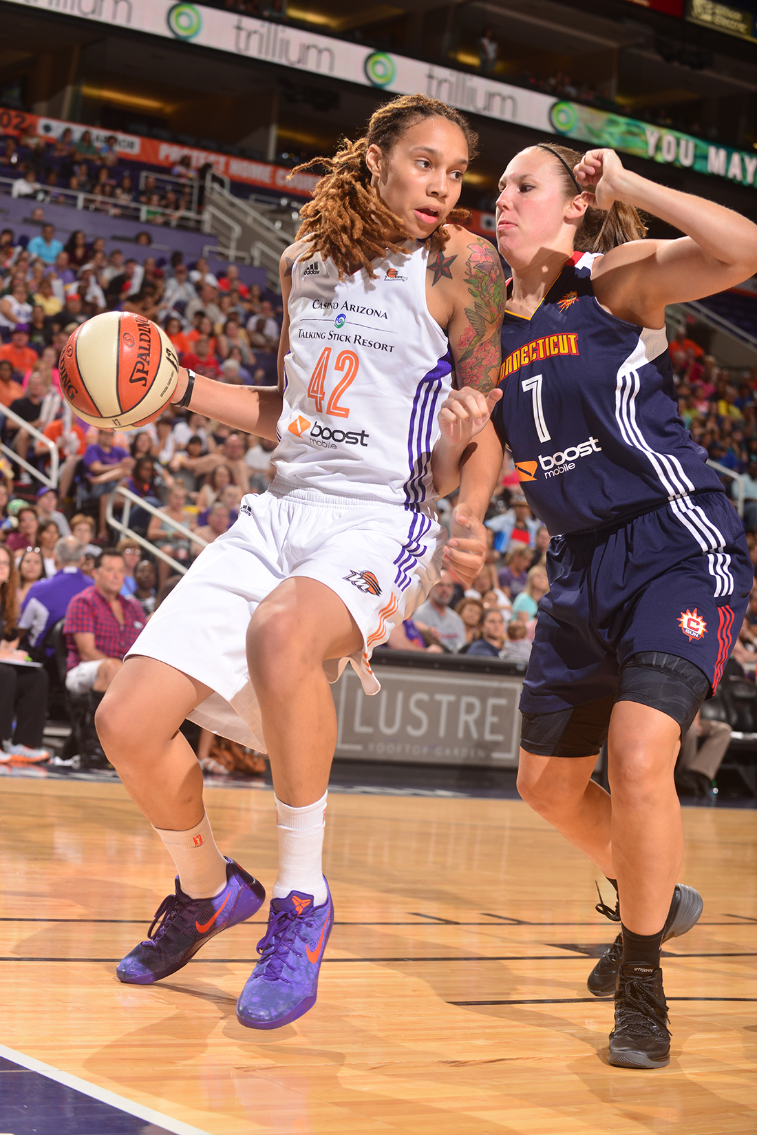MERCURY la estrella de la WNBA en viva basquet