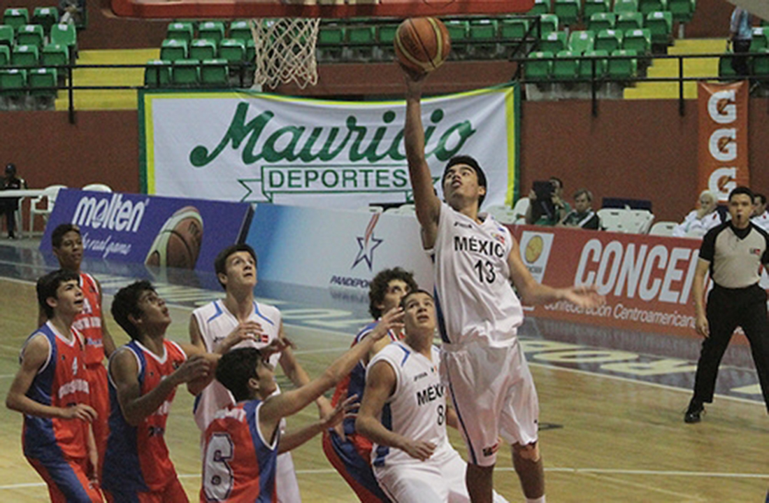 seleccion mexicana U15 de basquetbol en viva basquet