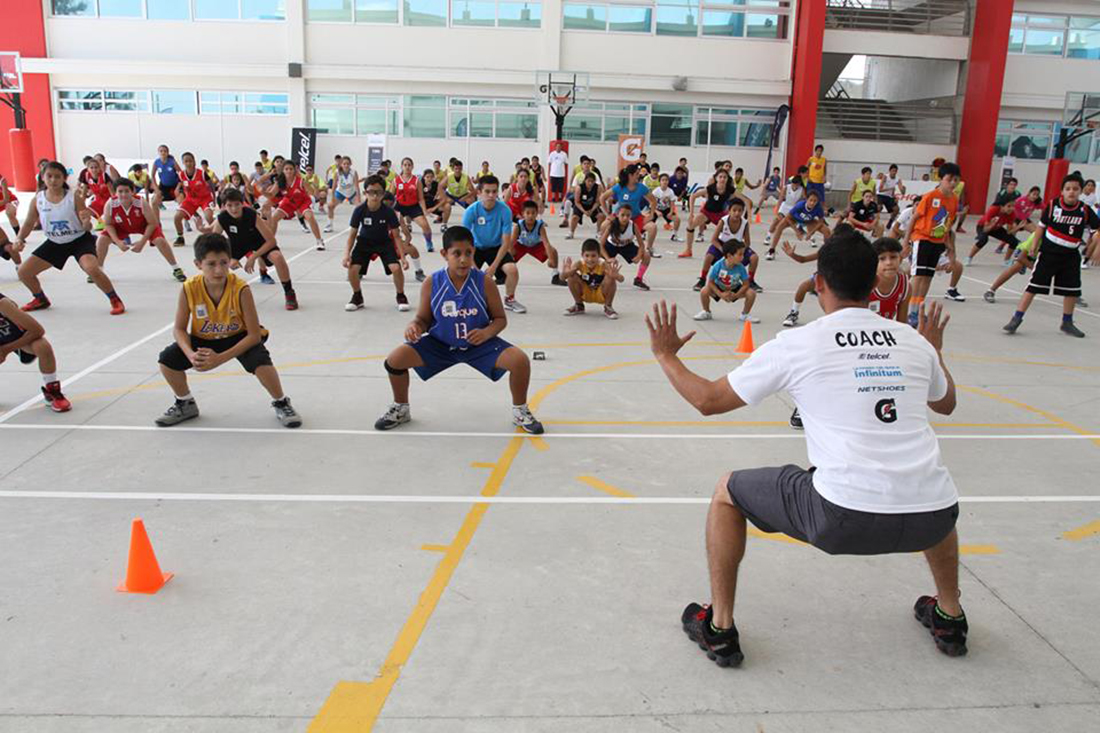 JRNBA en la ciudad de mexico en viva basquet