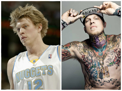 El antes y el después de los 5 jugadores más tatuados de la NBA.