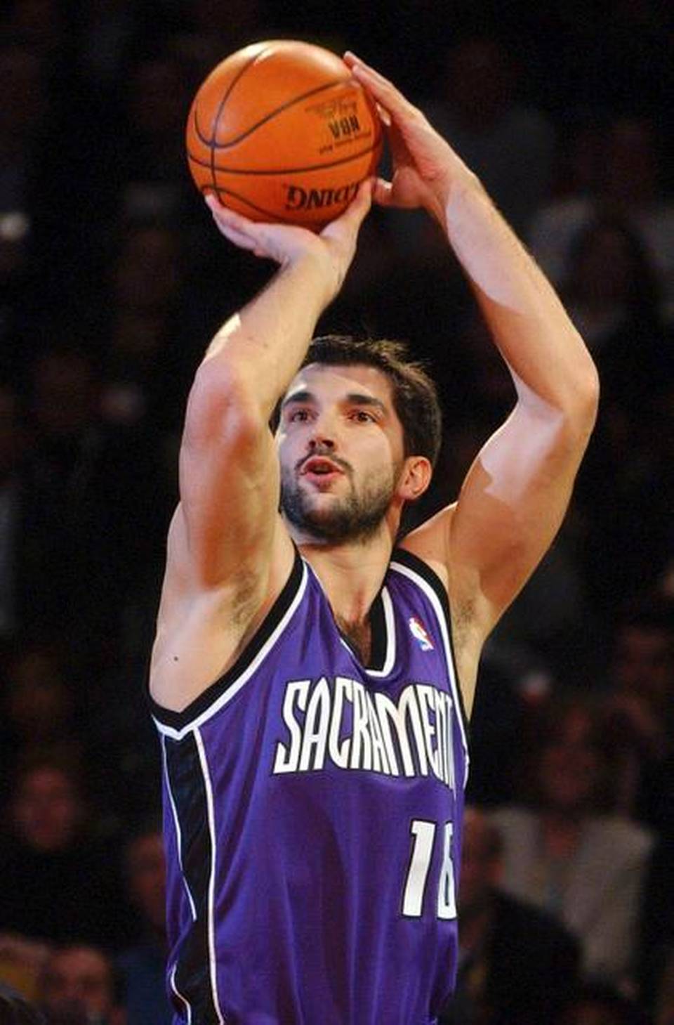 Vlade Divac Photo by Jed Jacobsohn/Getty Images