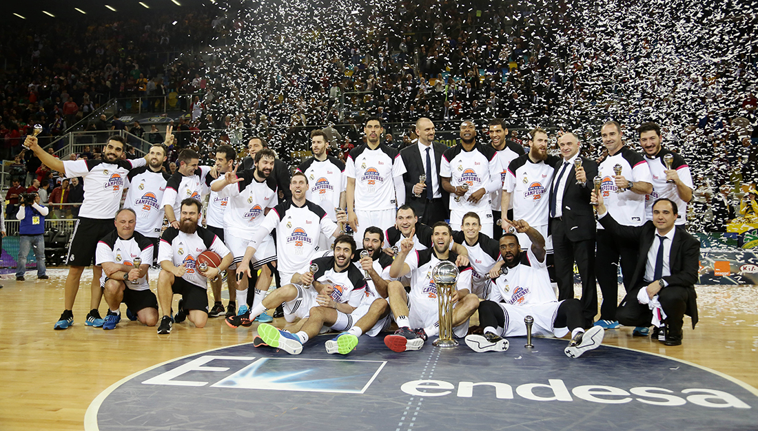 Real Madrid campeón de la Copa del Rey por viva basquet