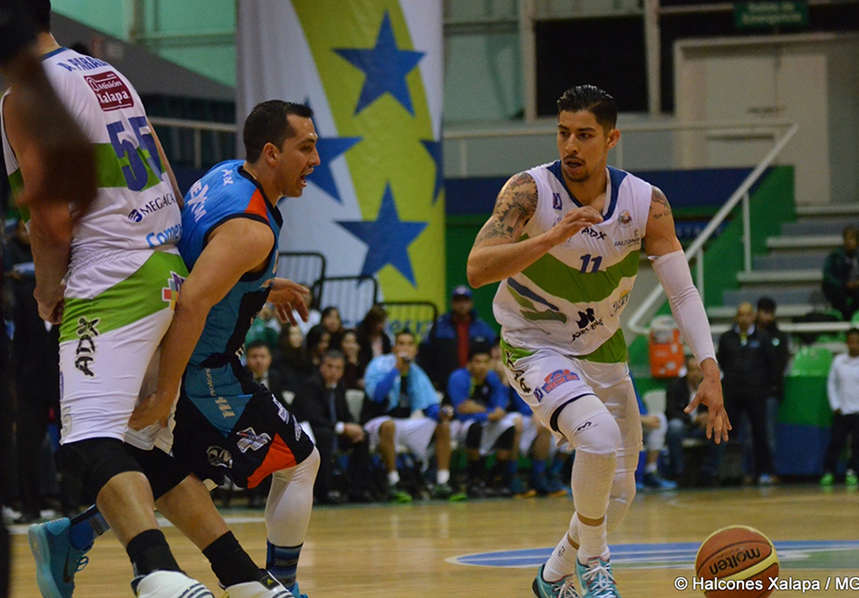 Halcones Xalapa avanza a semifinales por viva basquet