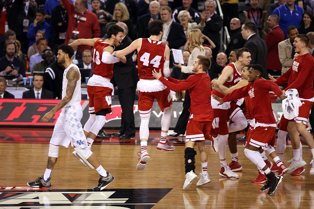 Wisconsin acaba con el sueño de Kentucky en el final four por viva basquet