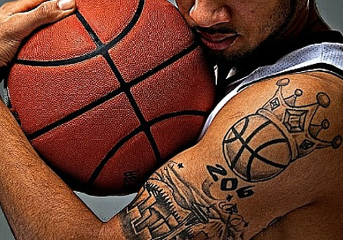 10 ideas para un tatuaje de basquetbol. por Viva Basquet