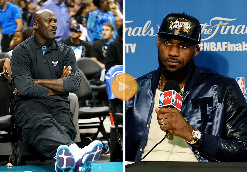 Jordan o LeBron ¿duelo de egos? Por viva basquet