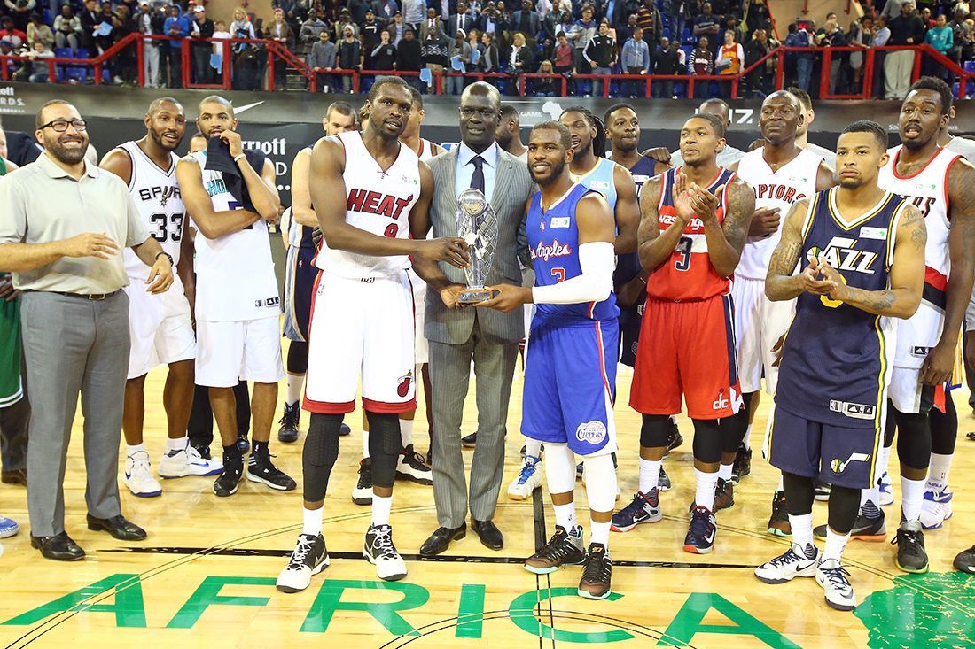 África vivió el sueño NBA