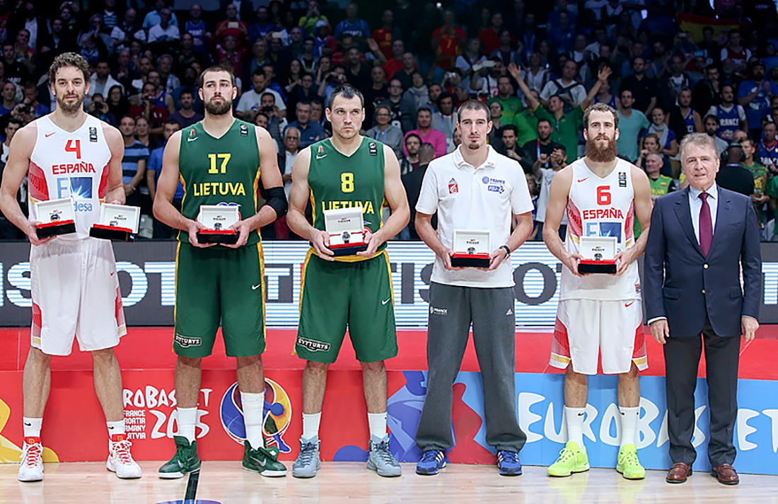 El Equipo Ideal del Eurobasket 2015