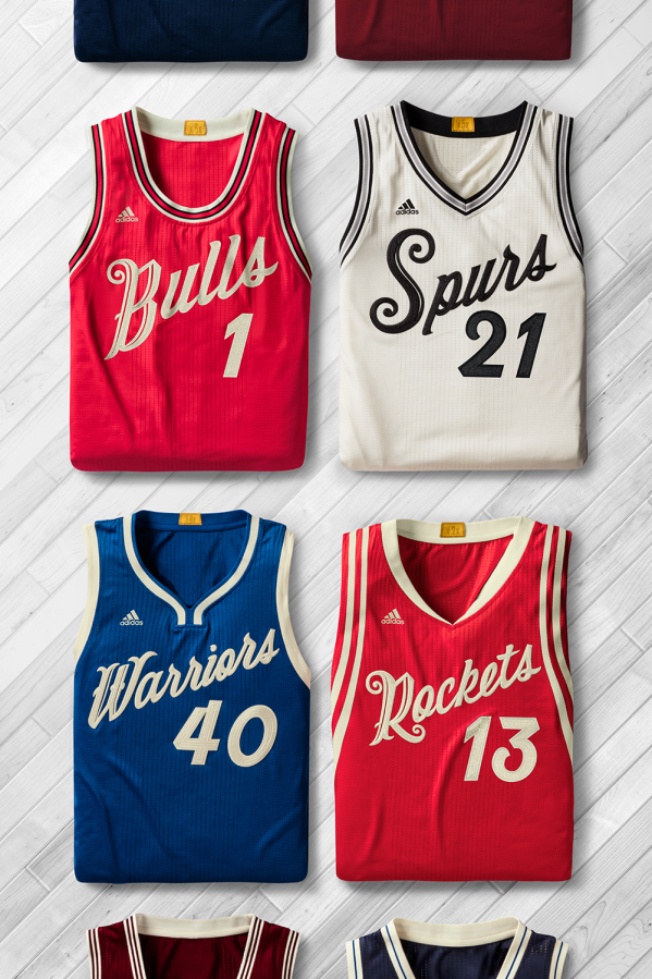La NBA ya tiene listos los  jerseys para Navidad 