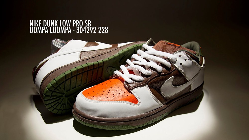 Willy Wonka and the Chocolate Factory - Oompa Loompa - Nike Dunk SB Low