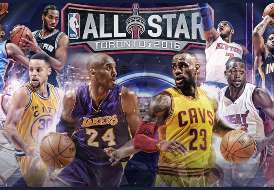 Kobe Bryant encabeza a los titulares del NBA All-Star Game 2016 por Viva Basquet