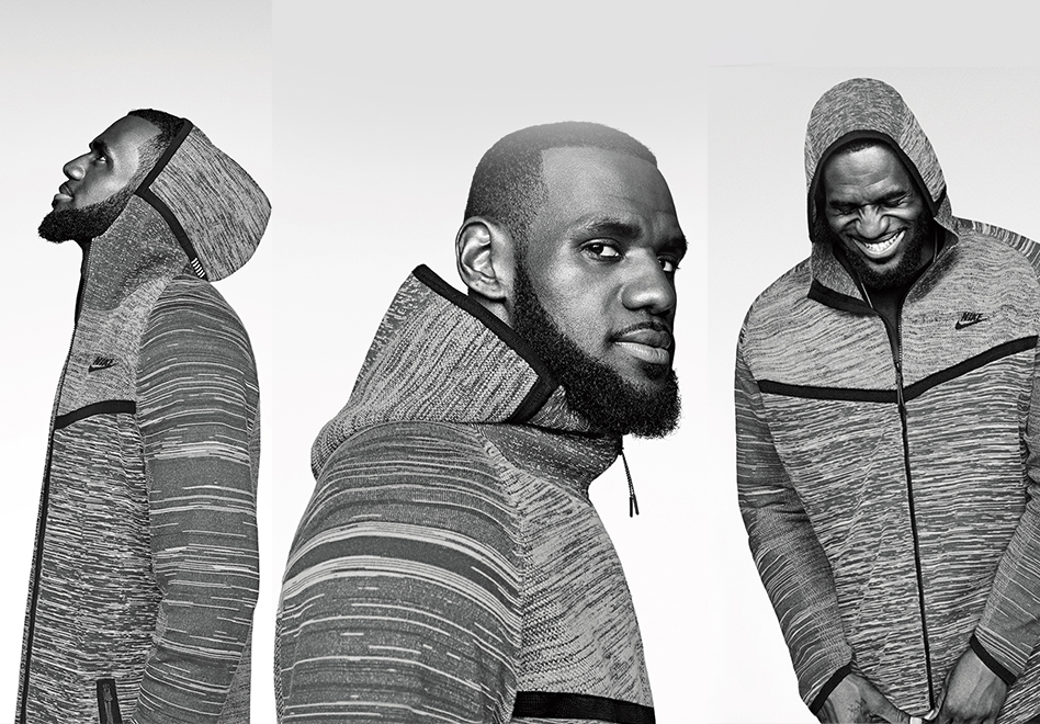 En entrevista, LeBron James, la moda y Nike Tech Knit