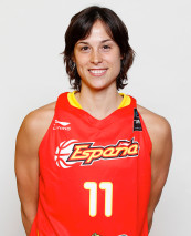 Núria Martínez, jugadora de la selección española de baloncesto y actualmente en el Galatasaray