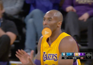 Como en los viejos tiempos, Kobe Bryant rescató a los Lakers