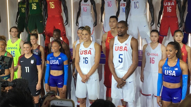 USA Basketball presentó su armadura para Rio 2016