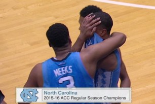 La Universidad de North Carolina es campeona del ACC.