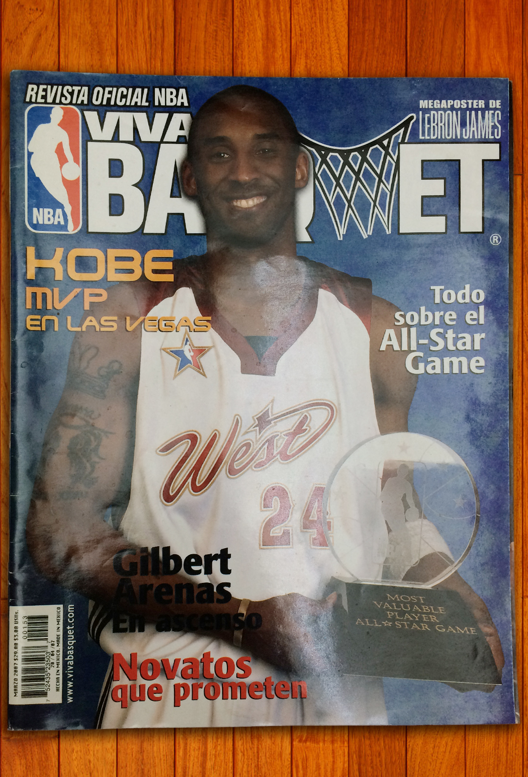 Kobe Bryant en viva basquet foto 7