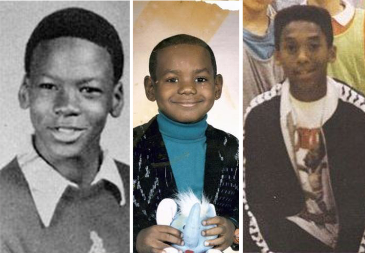Jugadores de la NBA Cuando Eran Niños