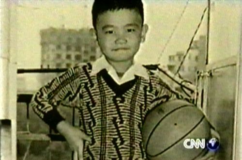yao Ming de niño en viva basquet