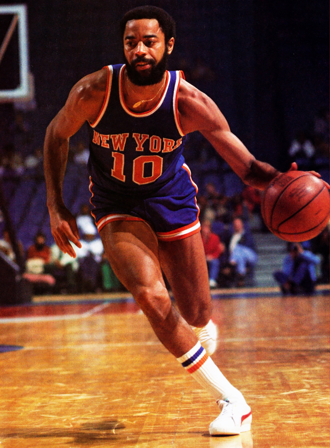The one and only Walt “Clyde” Frazier.  Basketball legends, Nba  basketball, Nba legends