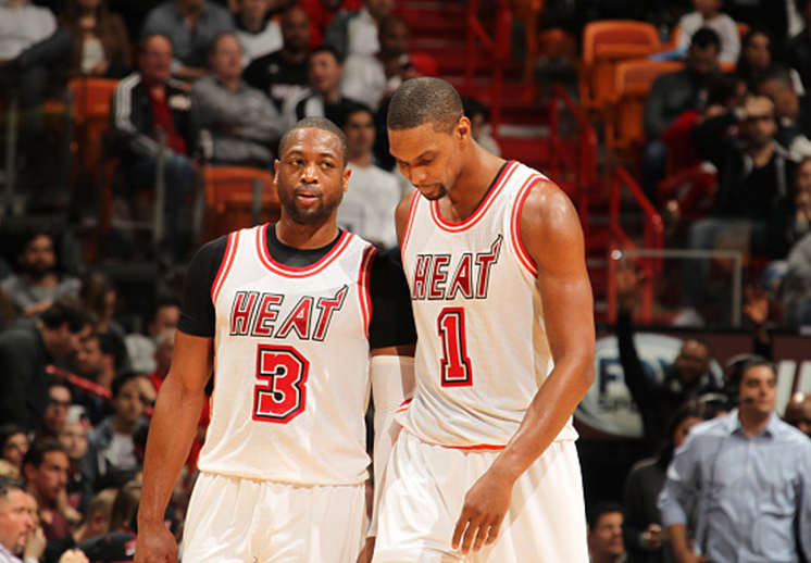 El incierto futuro en el Miami Heat. Que sera de Dwyane Wade y de Chris Bosh