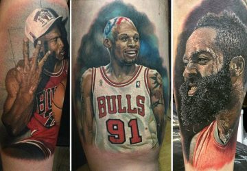 El rey de los tatuajes de basquetbol