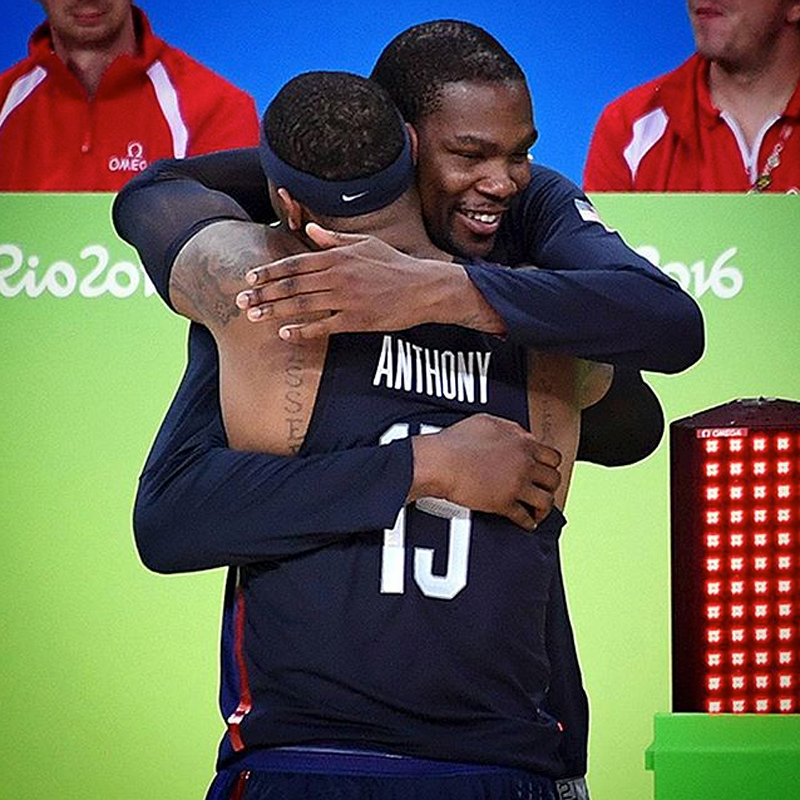 Anthony vs Durant: la próxima batalla de la NBA