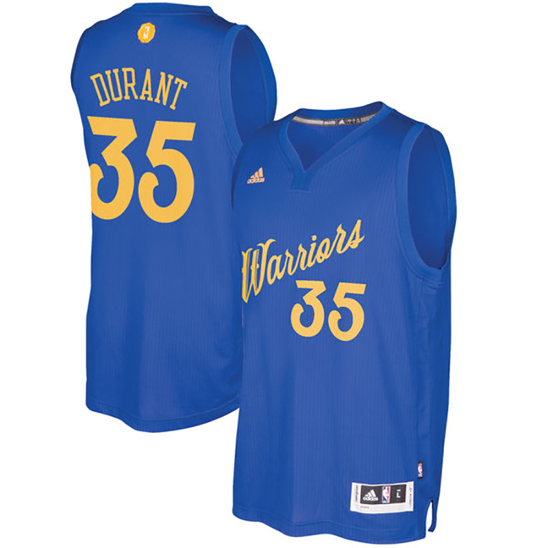 A la venta los jerseys para el día de Navidad en la NBA. Warriors