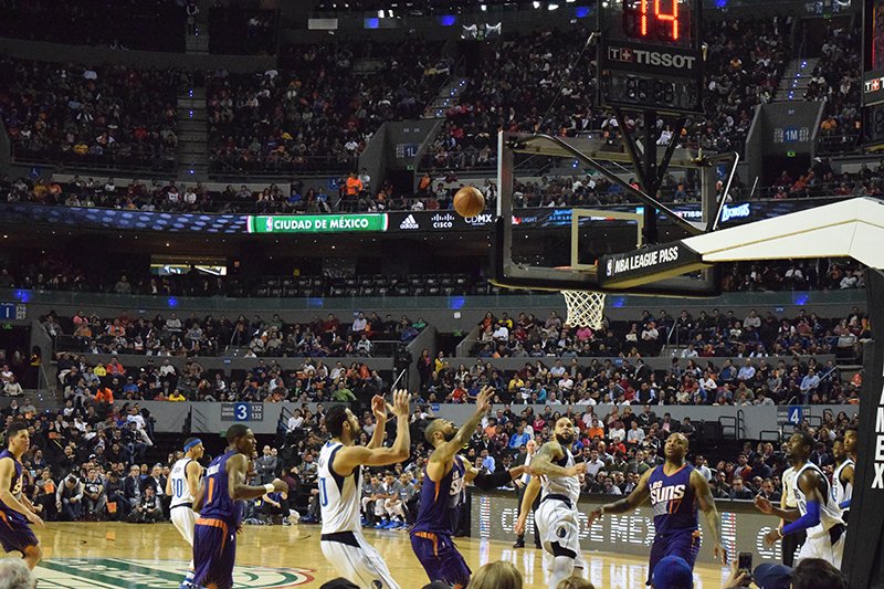 Suns y Mavericks hicieron vibrar a México en el NBA Global Games CDMX