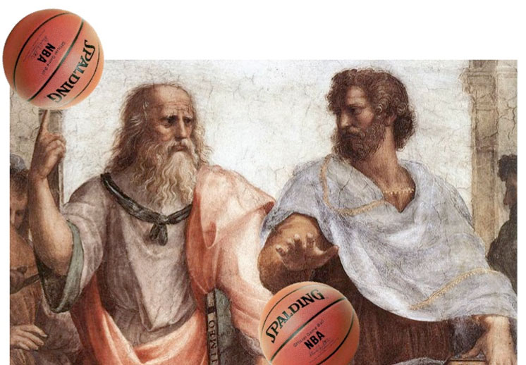 NBA con toque de arte clásico