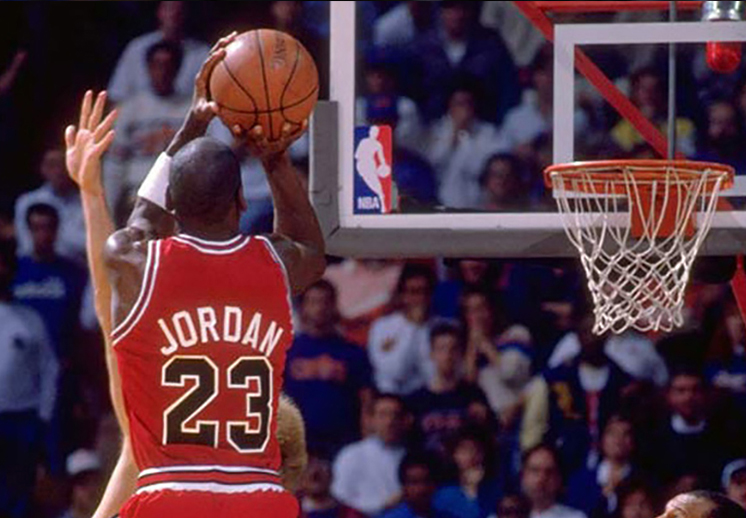 Michael Jordan The Shot