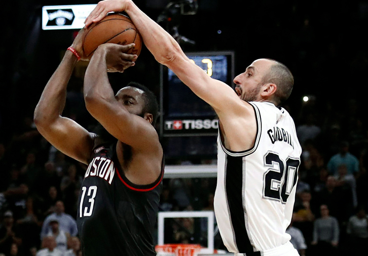 Los Spurs tomaron ventaja frente a los Rockets