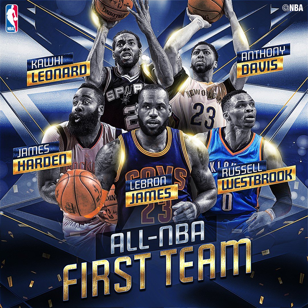 Los mejores jugadores de la temporada 2016-17 de la NBA