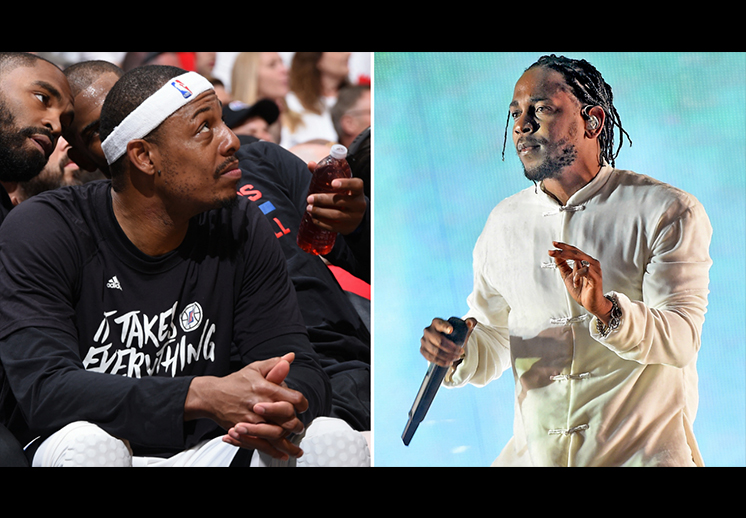 Kendrick Lamar hizo un homenaje a Paul Pierce