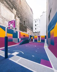 Surge una nueva cancha technicolor en Paris diseñada por Pigalle foto 6